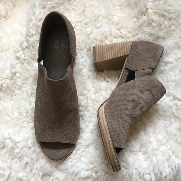 eileen fisher nikki peep toe sandal